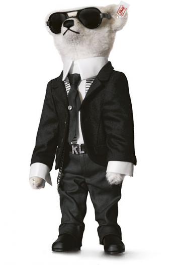 Kuscheln mit Karl Lagerfeld Teddybär