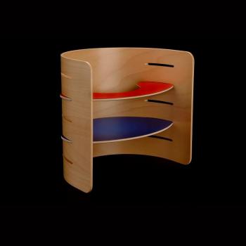 Kinderstuhl Child's Chair von Kristian Vedel nun im Retronachbau