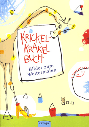 Krickel Krakel Malbuch - für kreative Kids