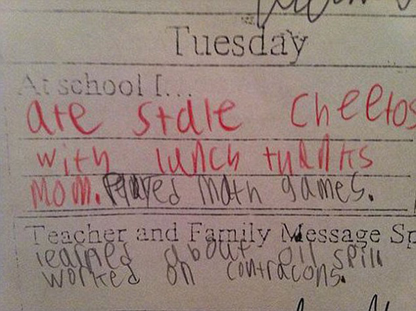 Funny Kids Notes