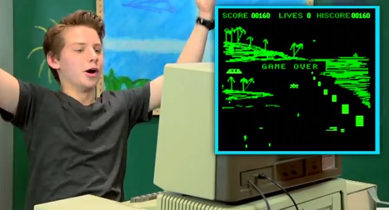 Kids react - Apple II